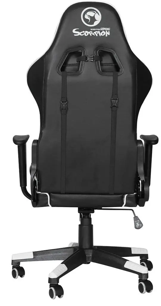 Fotoliu gaiming Marvo CH-106 (White/Black) - 3