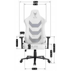 Fotoliu gaming Mebel Elite Apex (White) Thumb