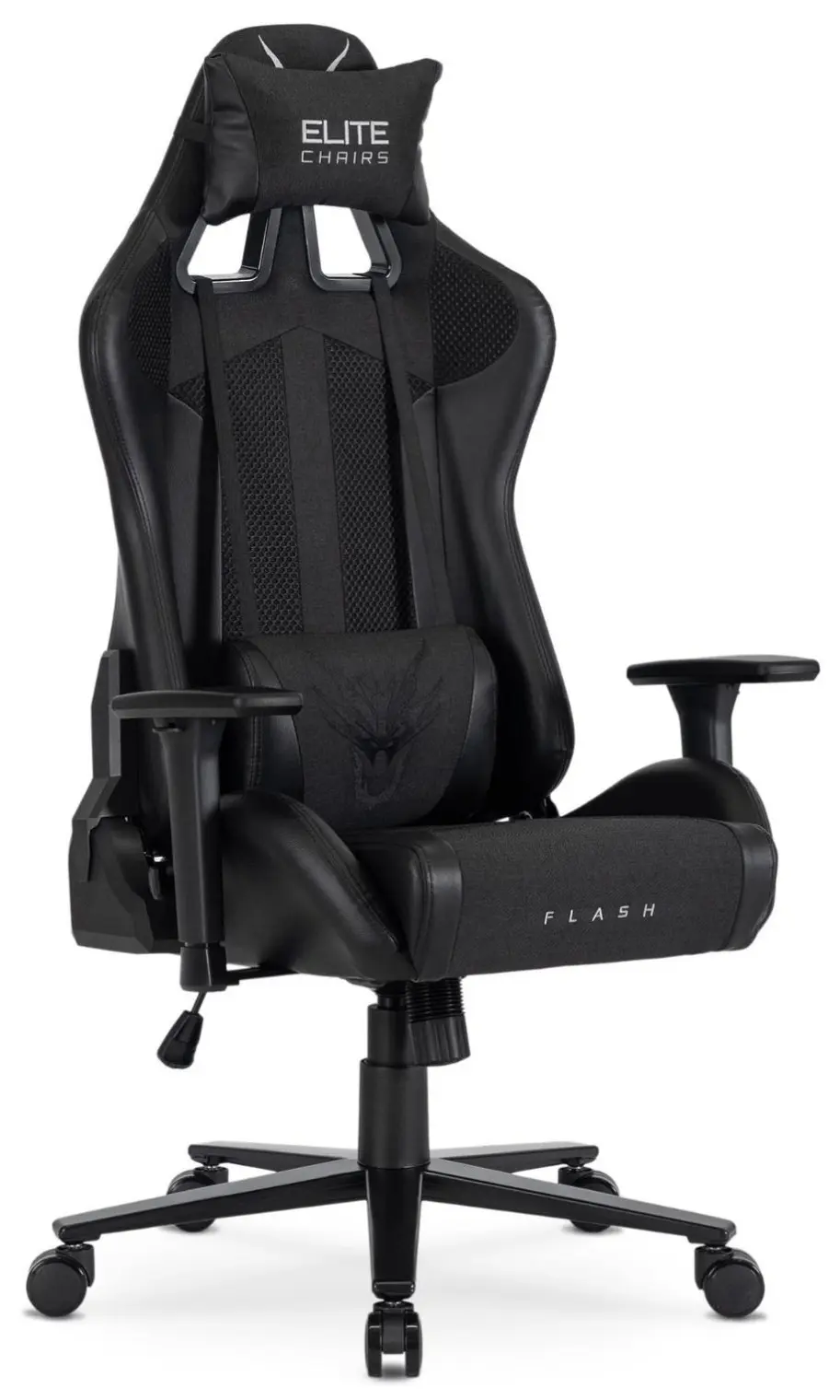 Fotoliu gaming Mebel Elite Flash (Black)