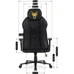 Игровое кресло Mebel Elite Nexon (Black/Yellow) Thumb