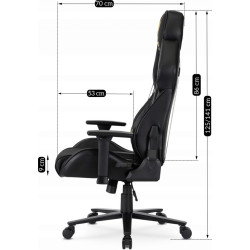 Игровое кресло Mebel Elite Nexon (Black/Yellow) Thumb