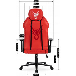 Fotoliu gaming Mebel Elite Nexon (Red) Thumb