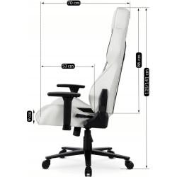Fotoliu gaming Mebel Elite Nexon (White) Thumb