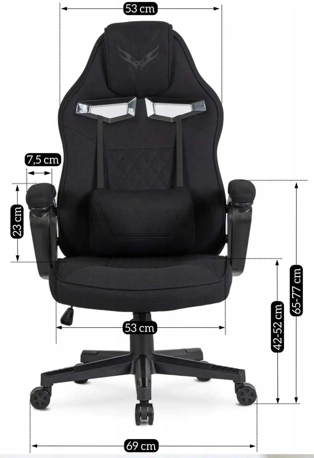 Игровое кресло Mebel Elite Vidal (Black)