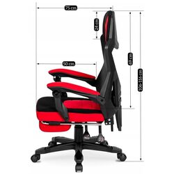 Кресло геймерское Mebel Elite Bing (Red/Black) Thumb