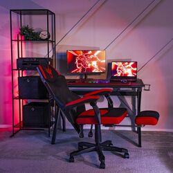 Кресло геймерское Mebel Elite Bing (Red/Black) Thumb