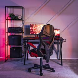 Кресло геймерское Mebel Elite Bing (Red/Black) Thumb