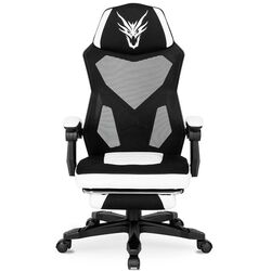 Fotoliu gaming Mebel Elite Bing (White/Black) Thumb