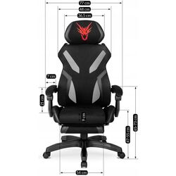 Fotoliu gaming Mebel Elite Maximo (Black) Thumb