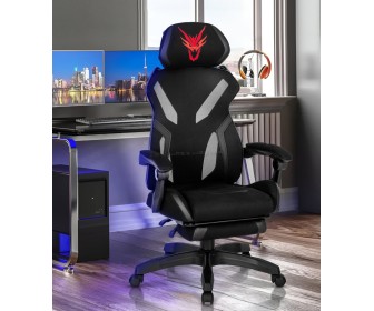 Fotoliu gaming Mebel Elite Maximo (Black)