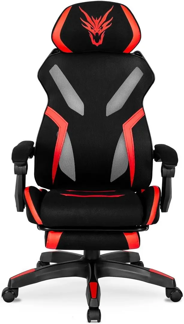 Fotoliu gaming Mebel Elite Maximo (Black/Red)