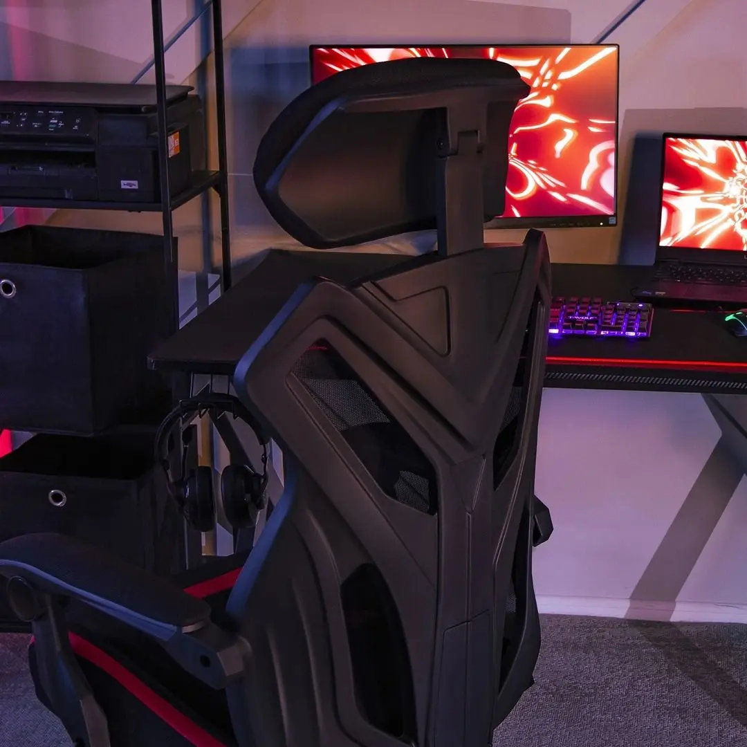 Fotoliu gaming Mebel Elite Maximo (Black/Red)