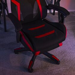 Fotoliu gaming Mebel Elite Maximo (Black/Red) Thumb