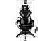 Fotoliu gaming Mebel Elite Maximo (Black/White)