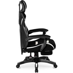 Fotoliu gaming Mebel Elite Maximo (Black/White) Thumb