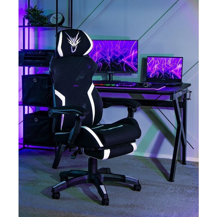 Кресло геймерское Mebel Elite Maximo (Black/White)