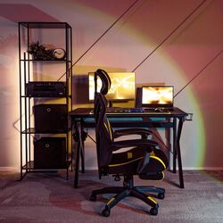 Fotoliu gaming Mebel Elite Maximo (Black/Yellow) Thumb