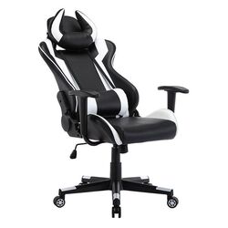 Геймерское кресло Mirjan24 Archie M12/Muz M-12 (Black/White) Thumb