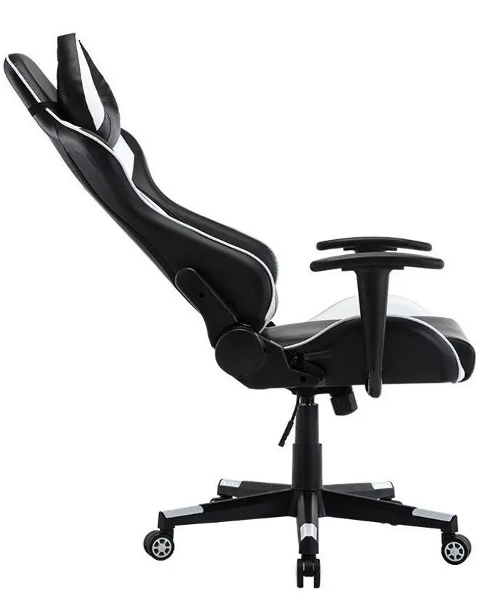 Геймерское кресло Mirjan24 Archie M12/Muz M-12 (Black/White) - 8