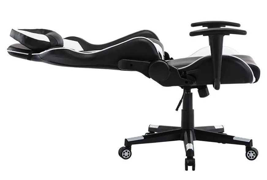 Геймерское кресло Mirjan24 Archie M12/Muz M-12 (Black/White) - 7