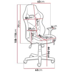 Fotoliu gaiming Mirjan24 Saradlin/Vayne (Black) Thumb