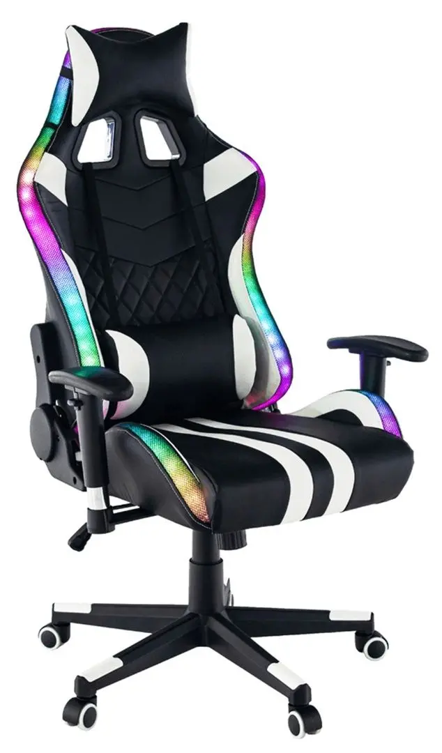Кресло геймерское Mobhaus Zopa (Black/White) - 17
