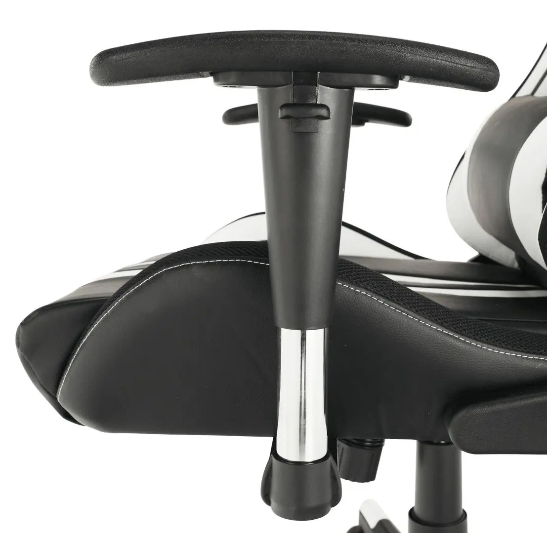 Кресло геймерское Mobhaus Zopa (Black/White) - 6