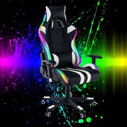 Кресло геймерское Mobhaus Zopa (Black/White) Thumb