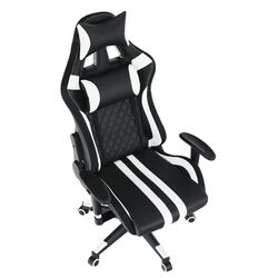 Кресло геймерское Mobhaus Zopa (Black/White) Thumb