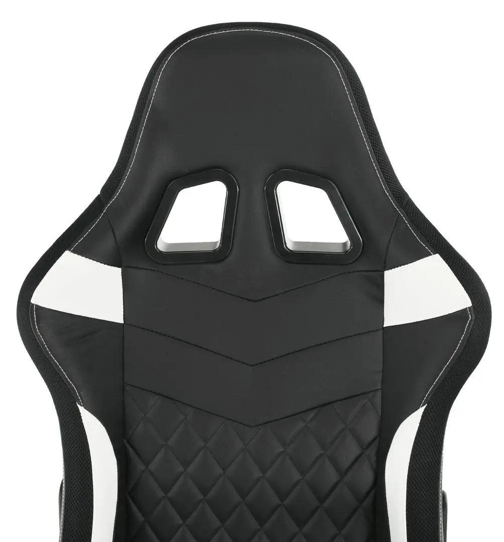 Кресло геймерское Mobhaus Zopa (Black/White) - 4