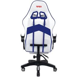 Fotoliu gaming Nasa Atlantis (White/Blue) Thumb