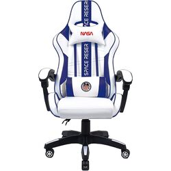 Fotoliu gaming Nasa Atlantis (White/Blue)