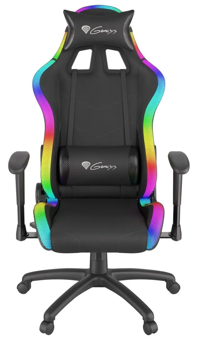 Fotoliu gaming Natec Genesis Trit 500 RGB (Black)