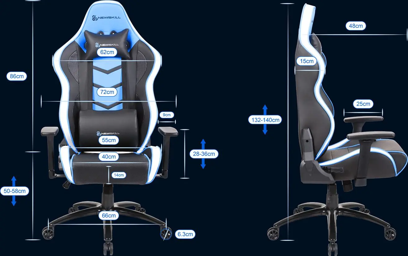 Fotoliu gaming Newskill Kaidan (Black)