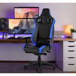 Fotoliu gaming Noblechairs Epic Compact NBL-ECC-PU-BLU (Black/Blue)