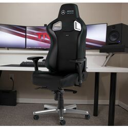 Fotoliu gaming Noblechairs Epic Mercedes-AMG Petronas F1 Team (Black/Turquoise)