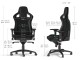 Fotoliu gaming Noblechairs Epic NBL-PU-GRN-002 (Black/Green)