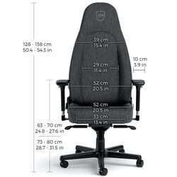 Fotoliu gaming Noblechairs Icon TX (Anthracite) Thumb