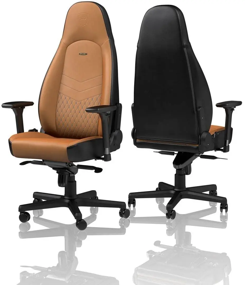 Кресло геймерское Noblechairs Icon NBL-ICN-RL-CBK (Cognac/Black) - 7