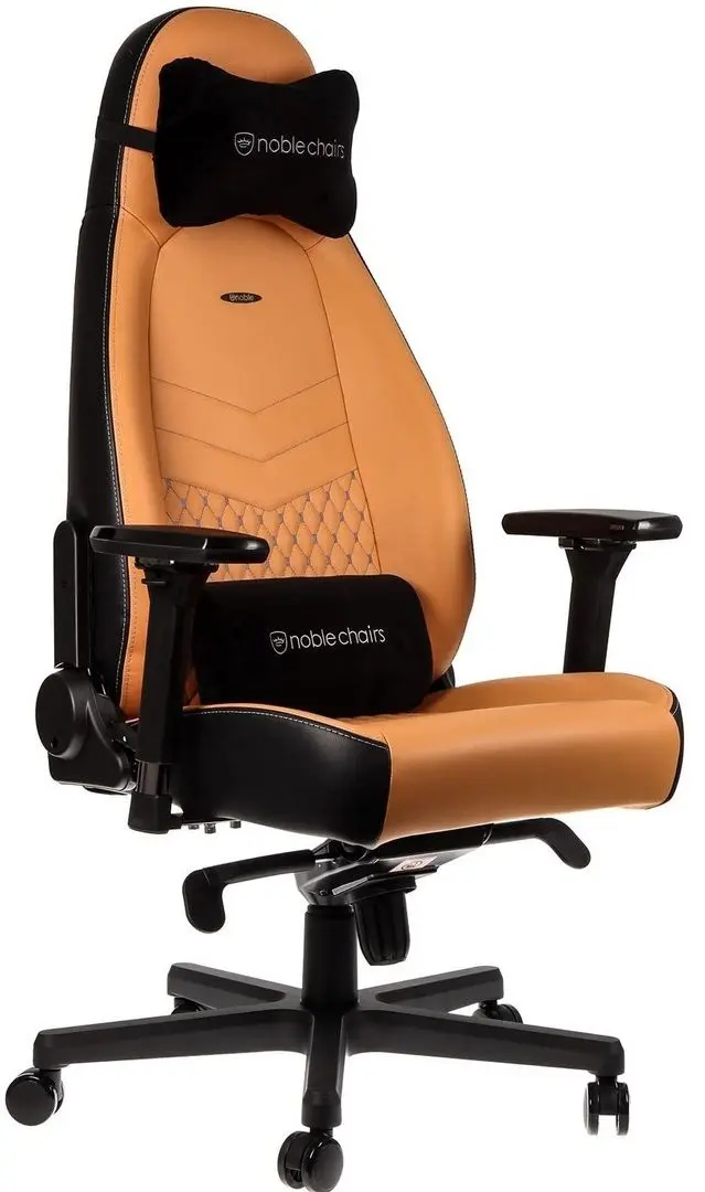 Кресло геймерское Noblechairs Icon NBL-ICN-RL-CBK (Cognac/Black)