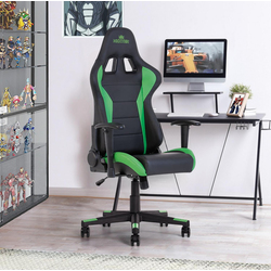 Fotoliu gaming Nowy Styl Hexter ML Eco 01 (Black/Green)