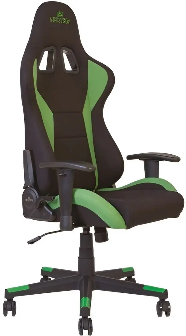Кресло геймерское Nowy Styl Hexter ML Fab/01 (Black/Green) - 4