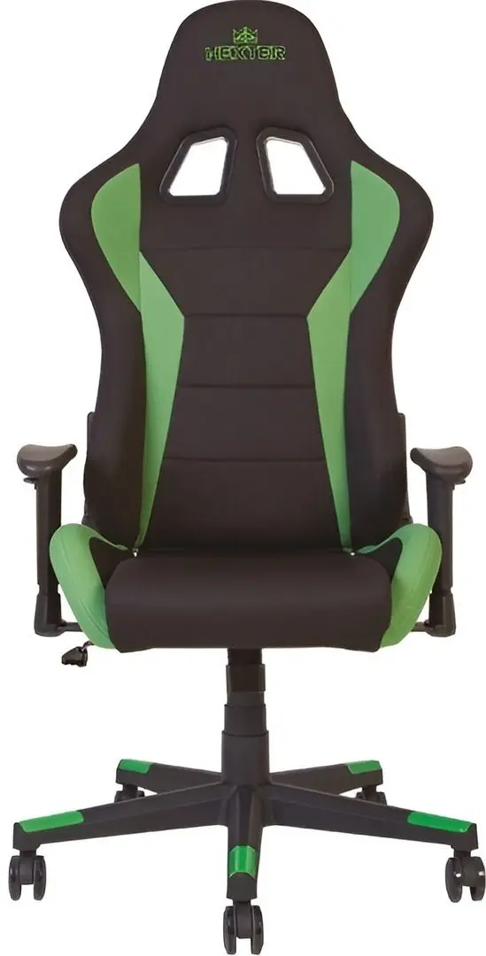 Кресло геймерское Nowy Styl Hexter ML Fab/01 (Black/Green) - 5