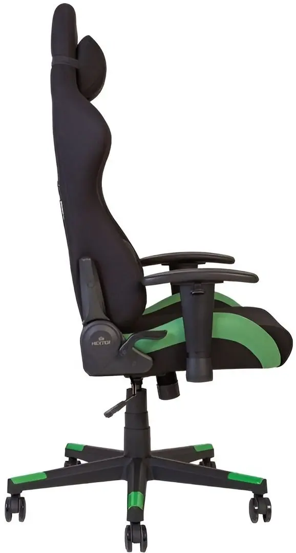Кресло геймерское Nowy Styl Hexter ML Fab/01 (Black/Green) - 7