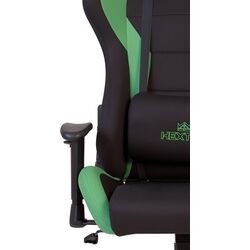 Кресло геймерское Nowy Styl Hexter ML Fab/01 (Black/Green) Thumb