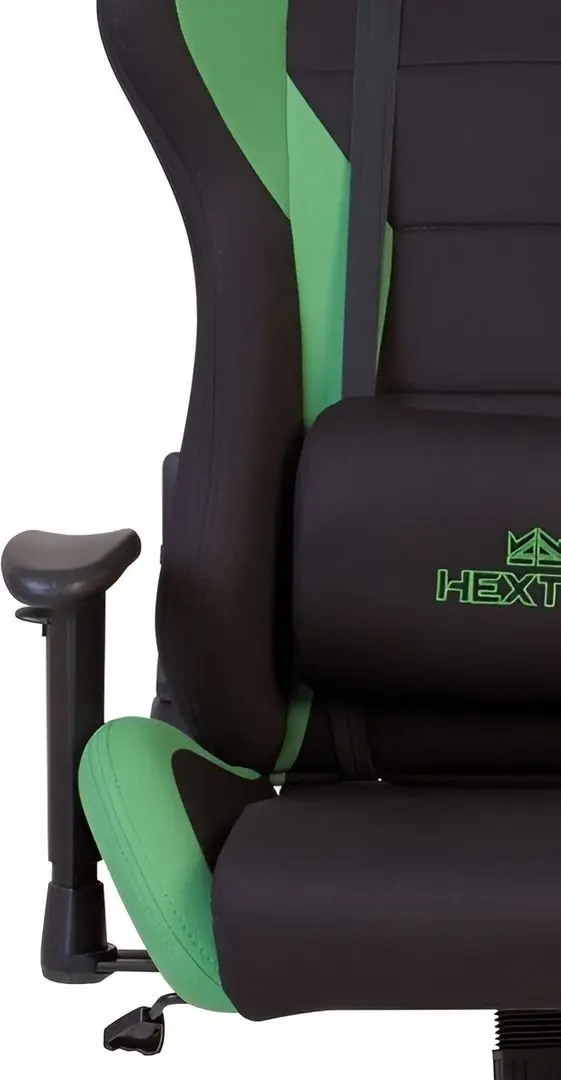 Кресло геймерское Nowy Styl Hexter ML Fab/01 (Black/Green) - 8