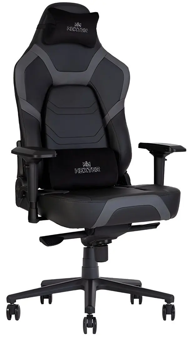 Кресло геймерское Nowy Styl Hexter XR Eco/01 (Black/Gray)