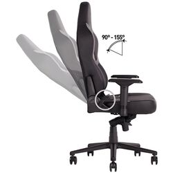 Кресло геймерское Nowy Styl Hexter XR Eco/01 (Black/Gray) Thumb