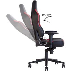 Scaun gaming Nowy Styl Hexter XR R4D MPD MB70 01 (Black/Red) Thumb