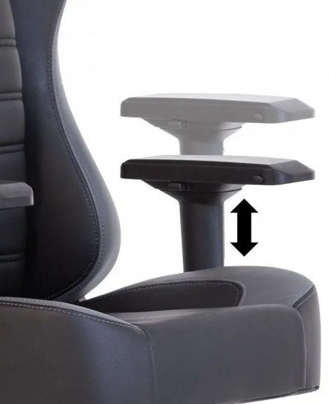 Кресло геймерское NowyStyl Hexter XL R4D MPD MB70 Eco/01 (Black/Grey)